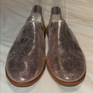 Sorel Ella Slingback Sandal Rose Pink Metallic 7 1/2